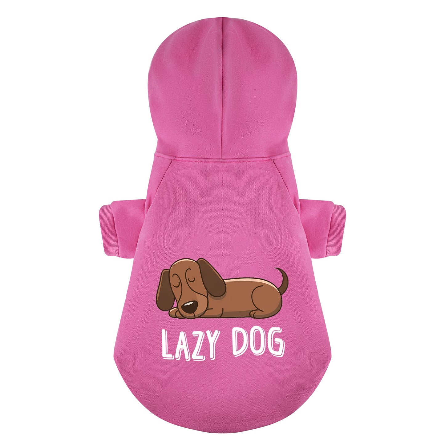 Lazy Dog - Personalized Dachshund Hoodies with Funny Quotes – Stylish, Cozy, and Premium 100% Cotton