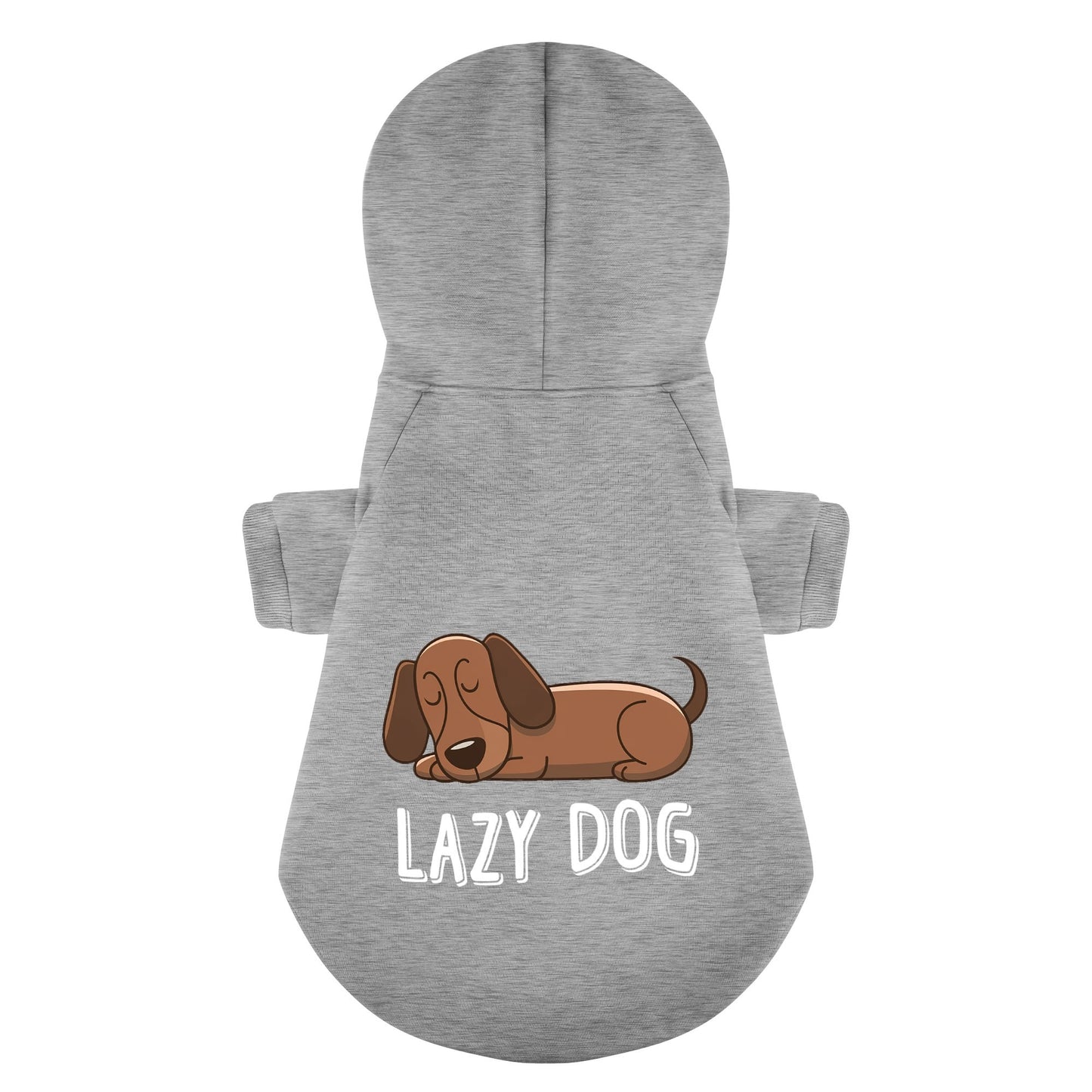 Lazy Dog - Personalized Dachshund Hoodies with Funny Quotes – Stylish, Cozy, and Premium 100% Cotton