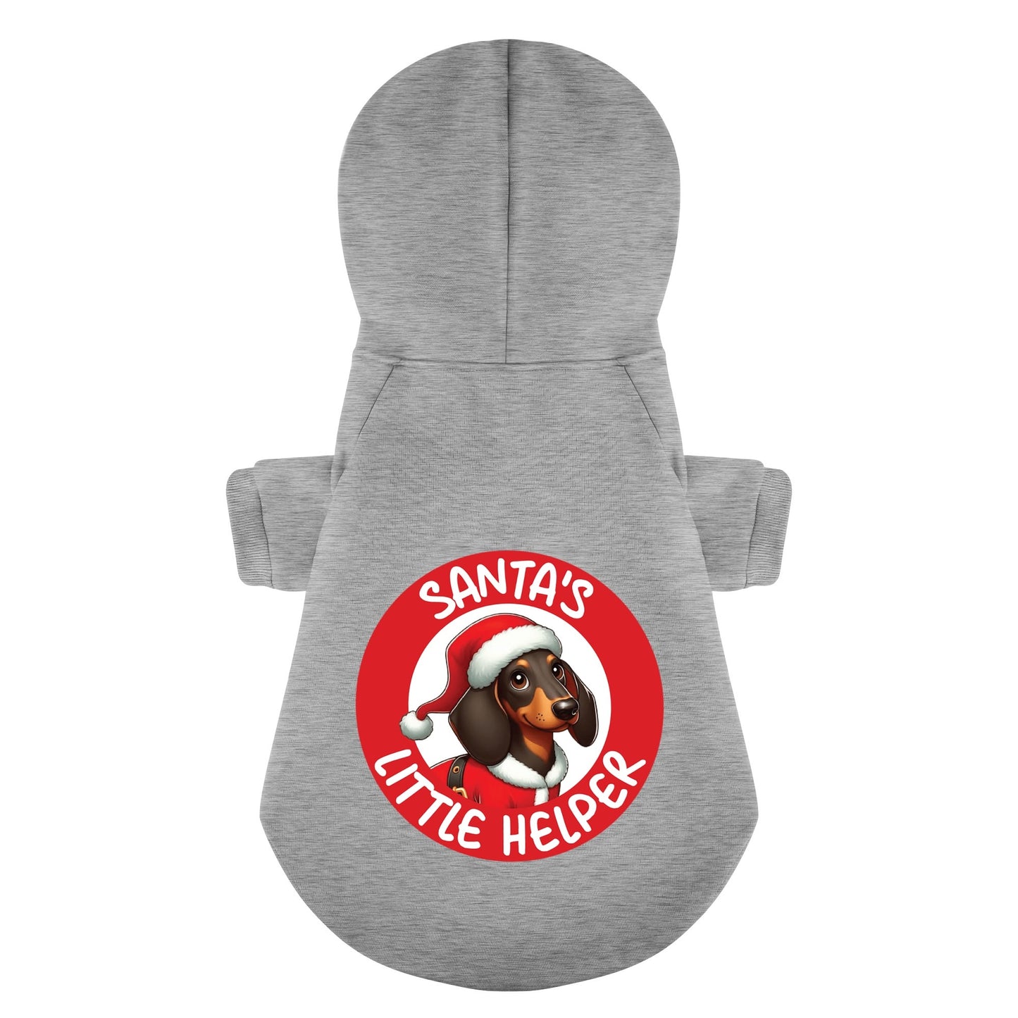 Santa - Personalized Dachshund Hoodies with Funny Quotes – Stylish, Cozy, and Premium 100% Cotton