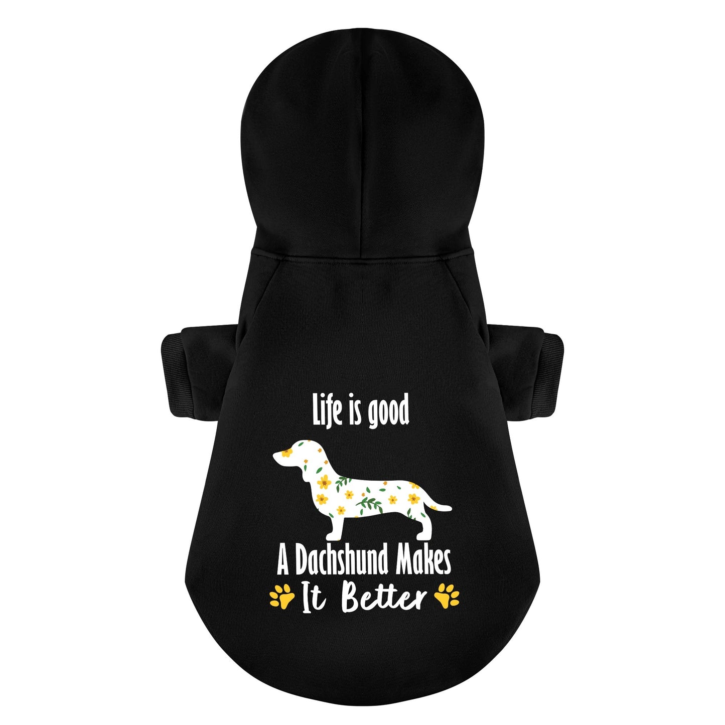 Stella - Personalized Dachshund Hoodies with Funny Quotes – Stylish, Cozy, and Premium 100% Cotton