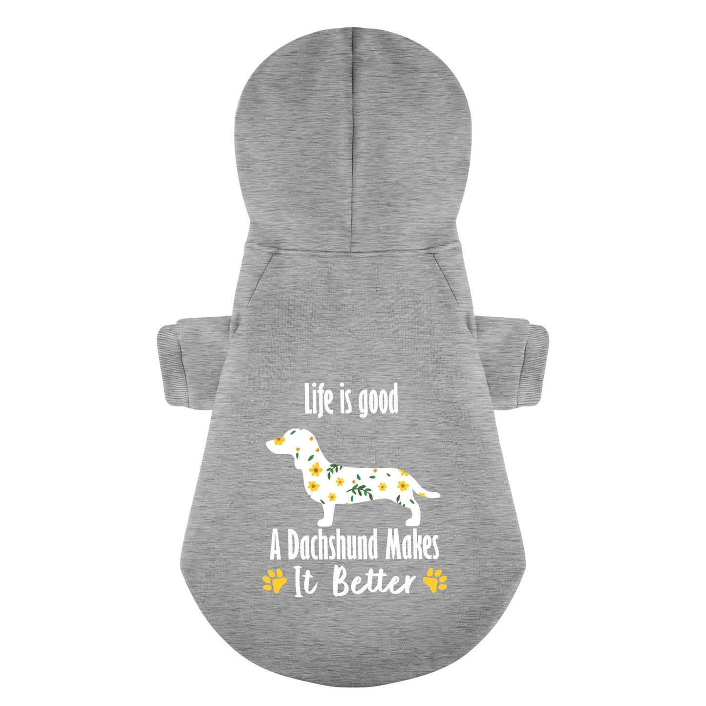 Stella - Personalized Dachshund Hoodies with Funny Quotes – Stylish, Cozy, and Premium 100% Cotton