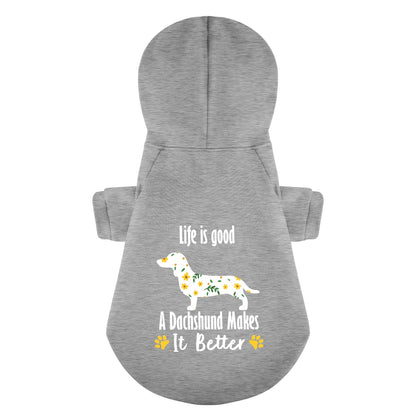 Stella - Personalized Dachshund Hoodies with Funny Quotes – Stylish, Cozy, and Premium 100% Cotton