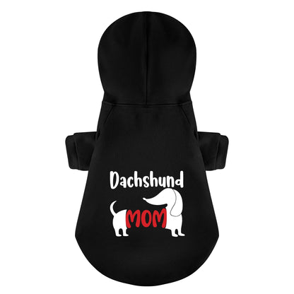 Dachshund MOM - Personalized Dachshund Hoodies with Funny Quotes – Stylish, Cozy, and Premium 100% Cotton