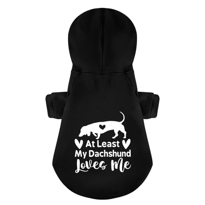At Least - Personalized Dachshund Hoodies with Funny Quotes – Stylish, Cozy, and Premium 100% Cotton