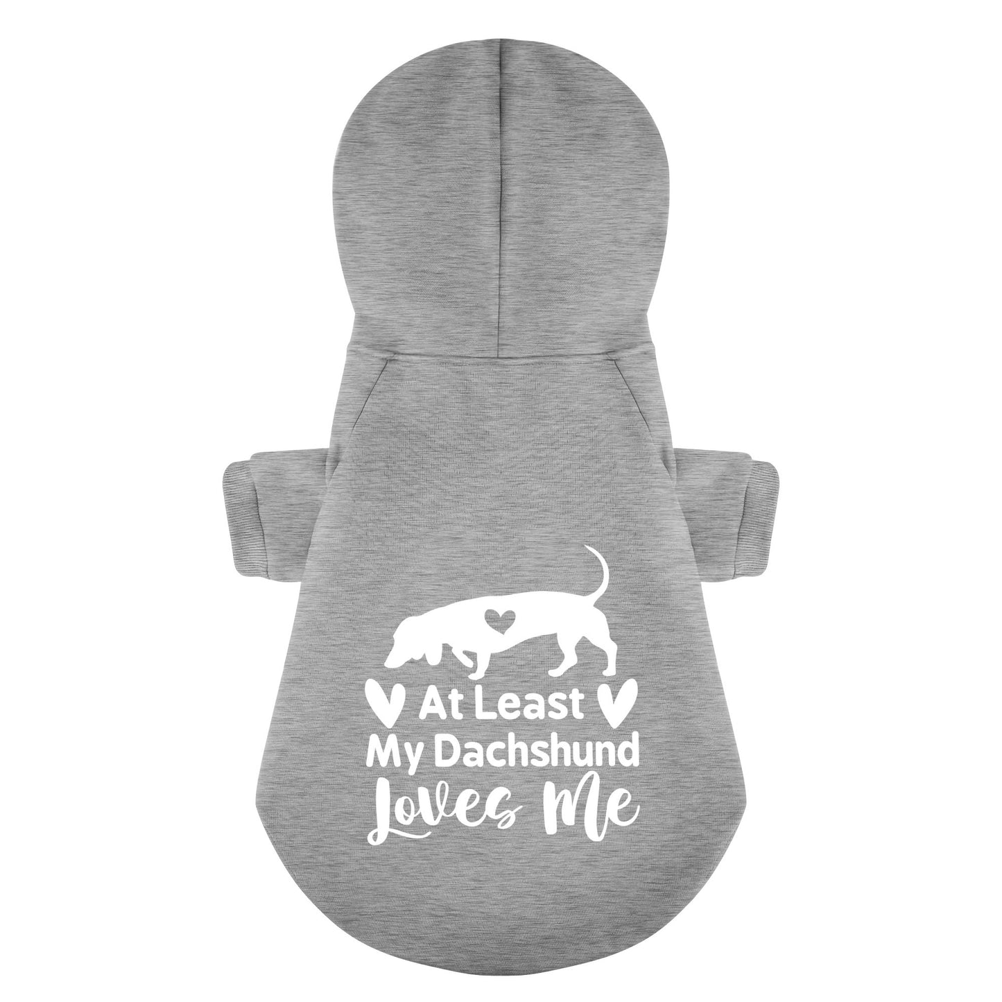 At Least - Personalized Dachshund Hoodies with Funny Quotes – Stylish, Cozy, and Premium 100% Cotton