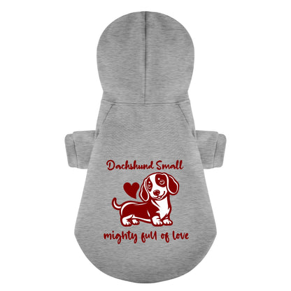 Mia - Personalized Dachshund Hoodies with Funny Quotes – Stylish, Cozy, and Premium 100% Cotton