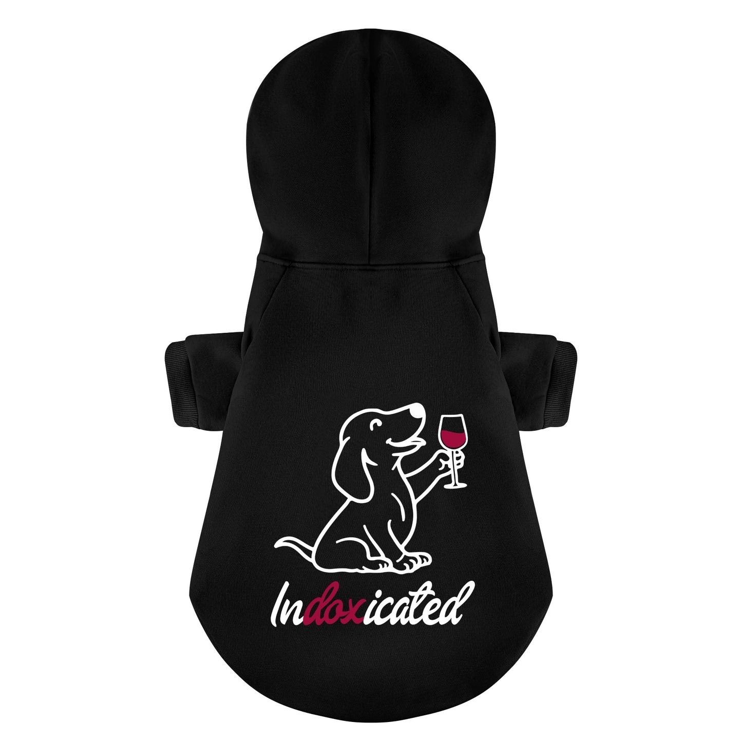 Indoxicated - Personalized Dachshund Hoodies with Funny Quotes – Stylish, Cozy, and Premium 100% Cotton