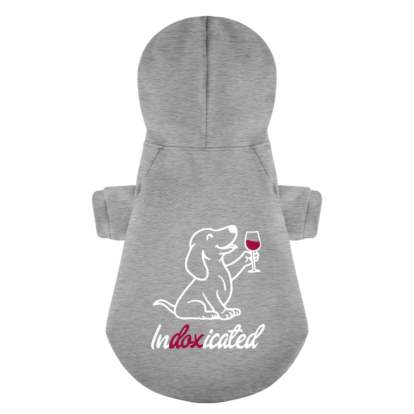 Indoxicated - Personalized Dachshund Hoodies with Funny Quotes – Stylish, Cozy, and Premium 100% Cotton