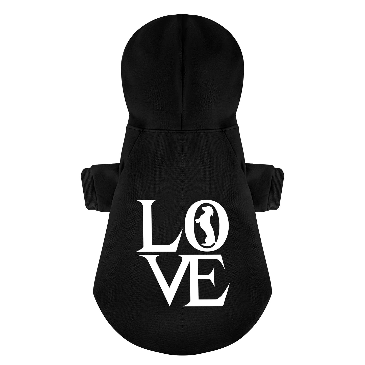 LOVE - Personalized Dachshund Hoodies with Funny Quotes – Stylish, Cozy, and Premium 100% Cotton