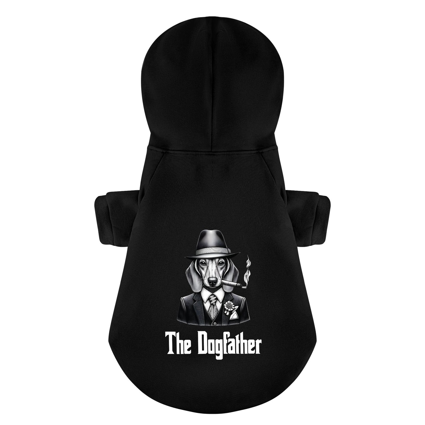 The Dogfather - Personalized Dachshund Hoodies with Funny Quotes – Stylish, Cozy, and Premium 100% Cotton