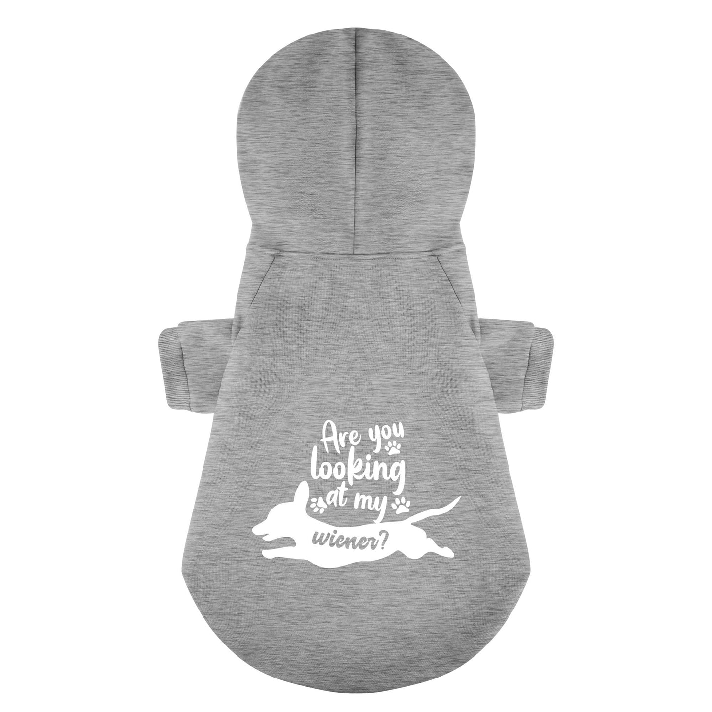 Are You Looking At My Wiener? - Personalized Dachshund Hoodies with Funny Quotes – Stylish, Cozy, and Premium 100% Cotton