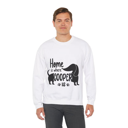 Custom Sweatshirt  with dachshund Name  -  Unisex Sweatshirt