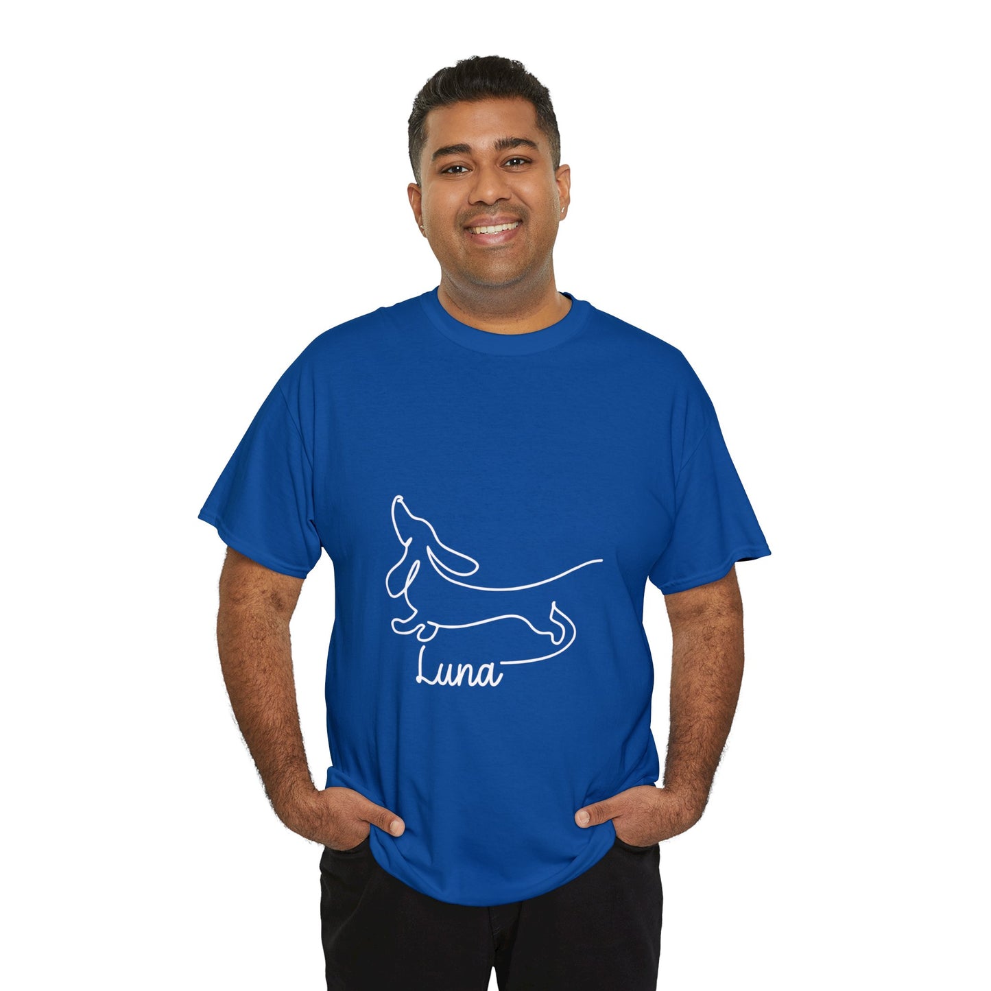 Custom T-shirt  with dachshund  Name