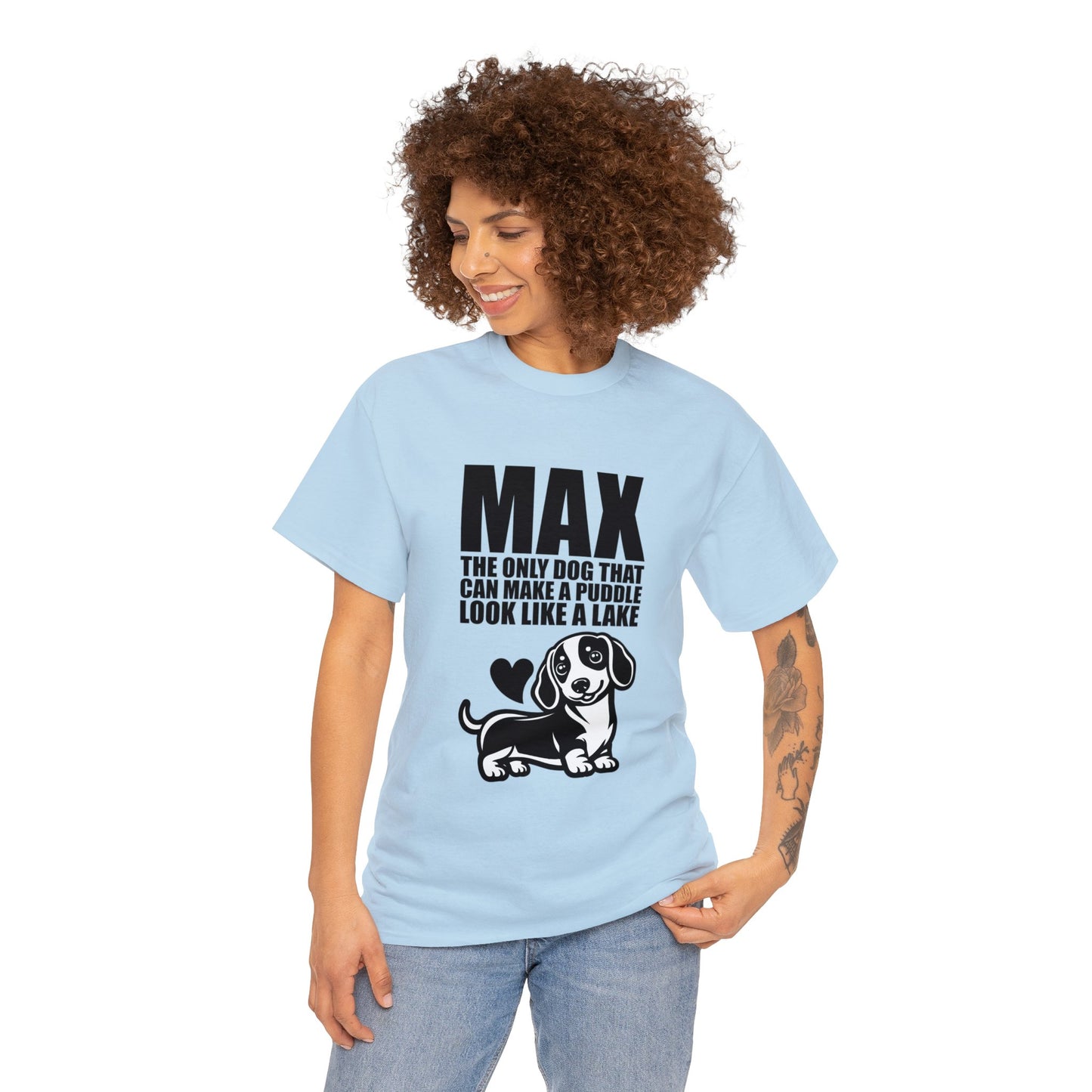 Custom T-shirt  with dachshund  Name