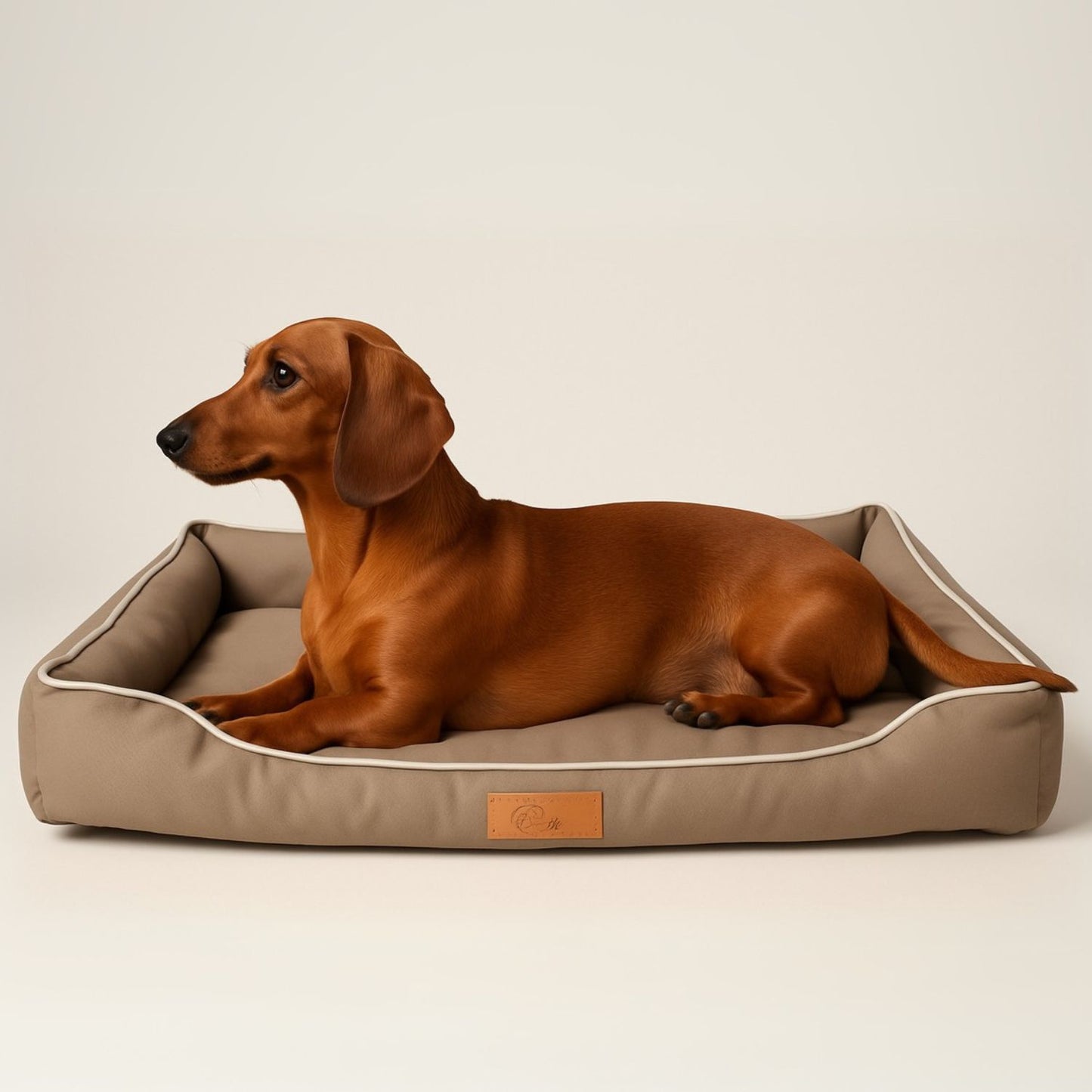 Dachshund Comfort Bed – Durable Waterproof Oxford Fabric Bed