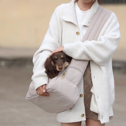 Dachshund Shoulder Bag – Lightweight Travel Carrier for Pet