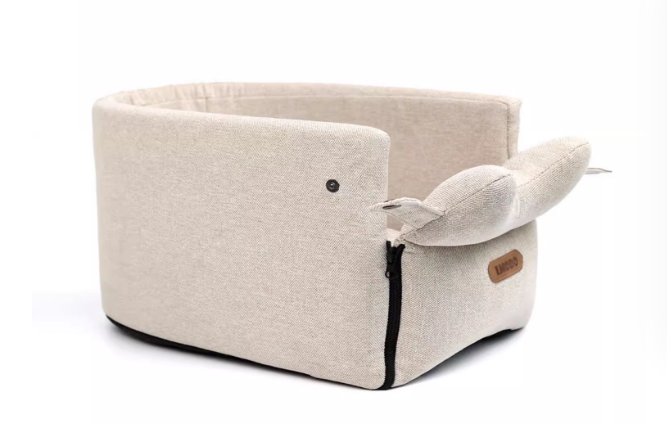 Dachshund Car Safety Bed – Ultimate Travel Comfort Seat for Small Dogs