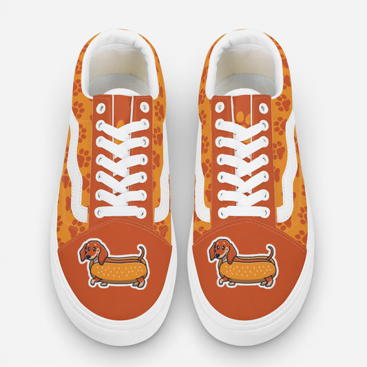 Dean - Trendy Low-Top Canvas Sneakers