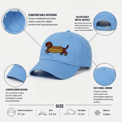 Leo -  Doxie Cotton Soft-Top Duckbill Cap