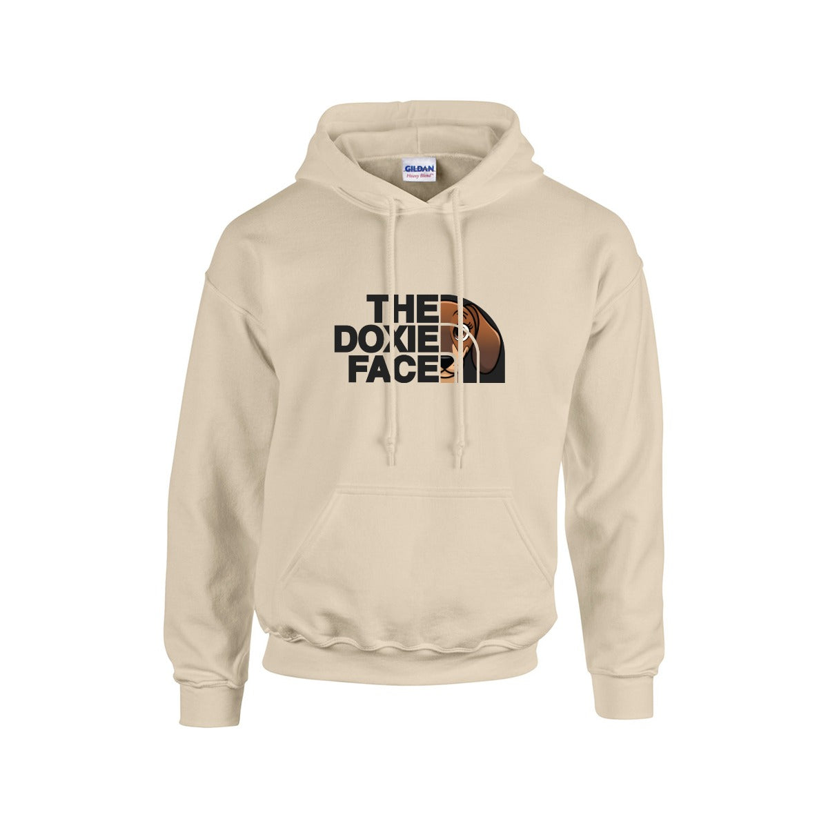 The Doxie Face - Hoodie For Doxie lovers