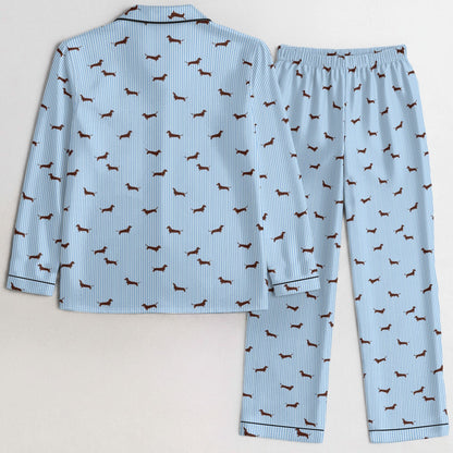 Zara  – Matching Women's Satin Pajamas | Soft Silky Two-Piece Sleepwear Set