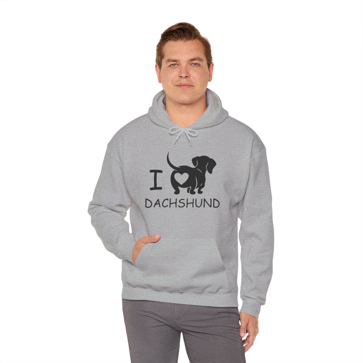 Rosi - Sudadera con capucha unisex para amantes de los perros salchicha 