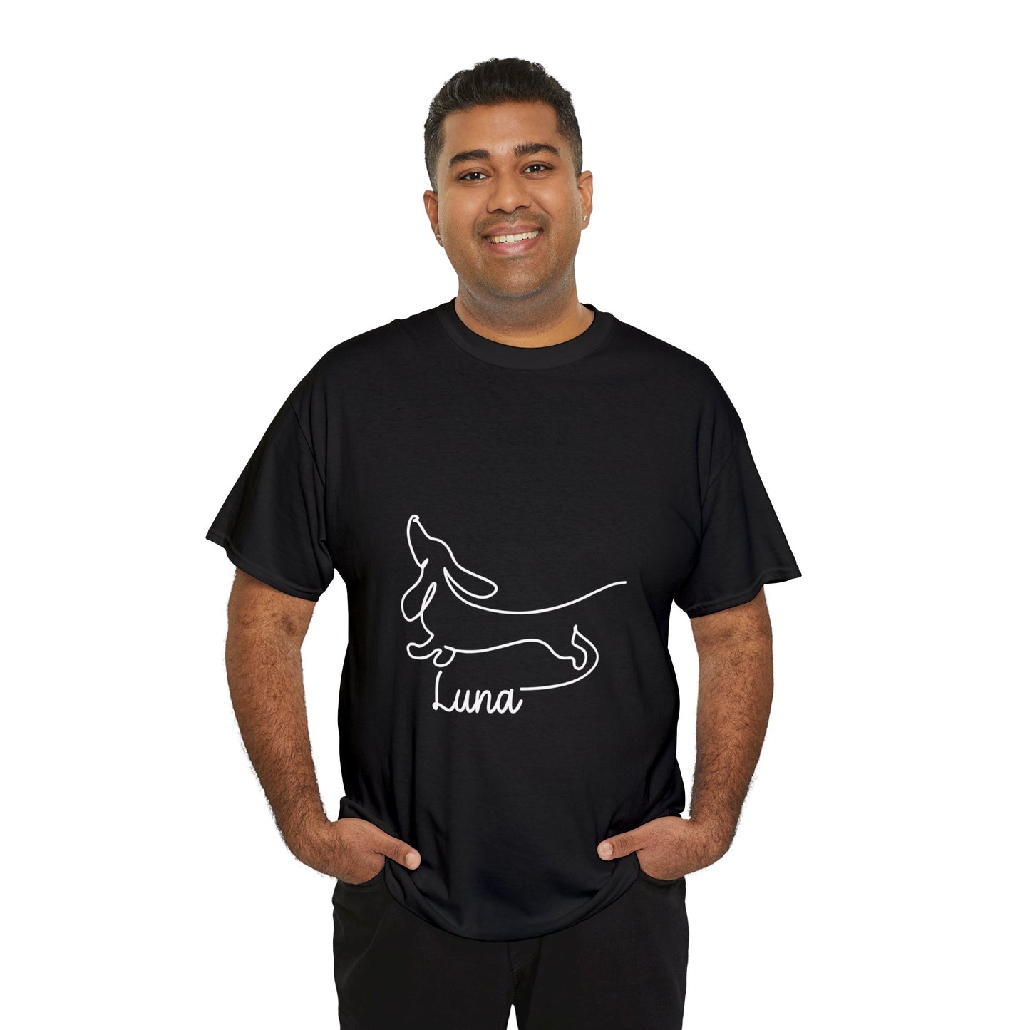 Custom T-shirt  with dachshund  Name