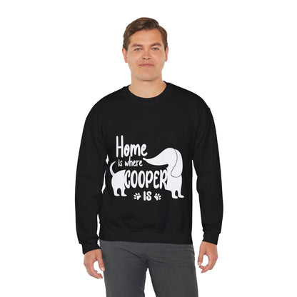 Custom Sweatshirt  with dachshund Name  -  Unisex Sweatshirt