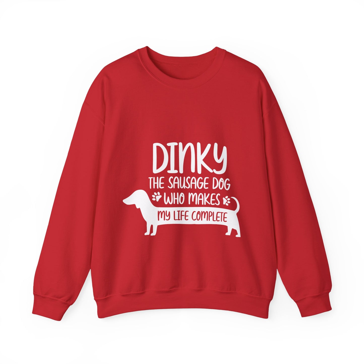 Custom Sweatshirt  with dachshund Name  -  Unisex Sweatshirt