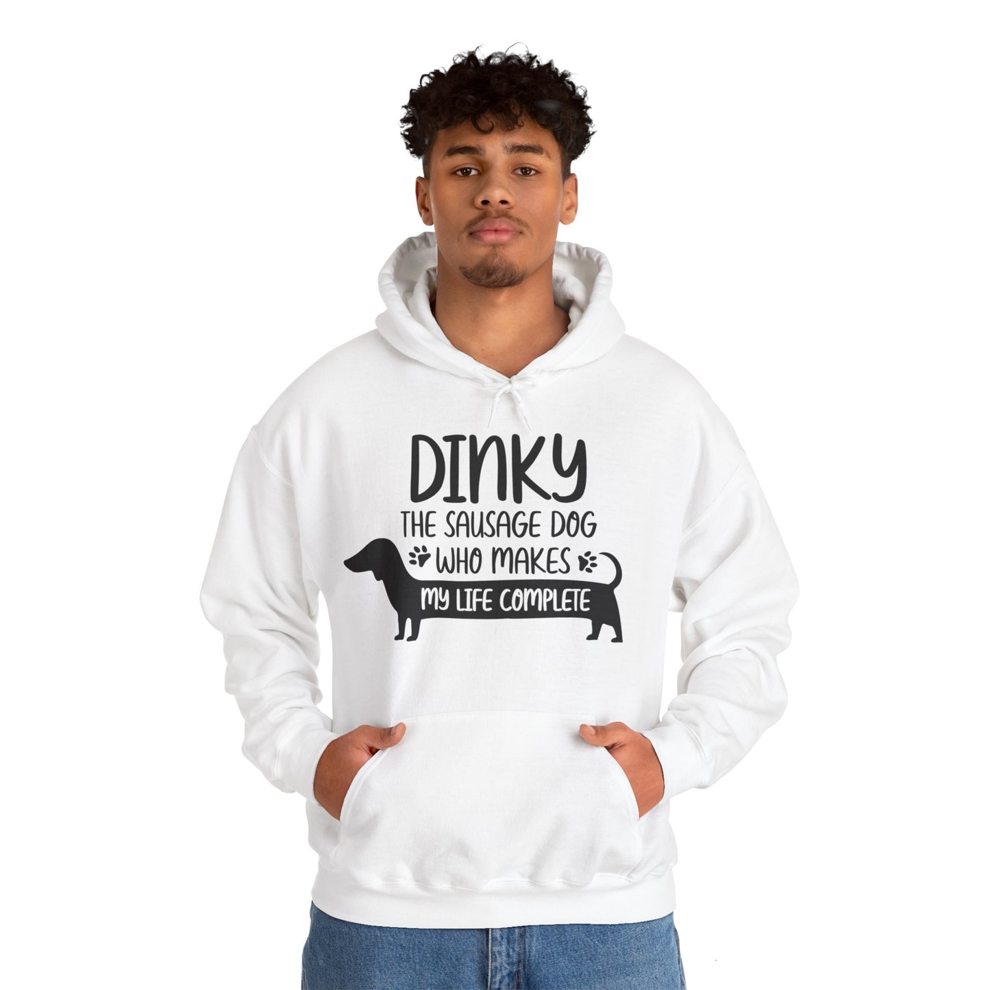 Custom Hoodie with dachshund Name  - Unisex Hoodie