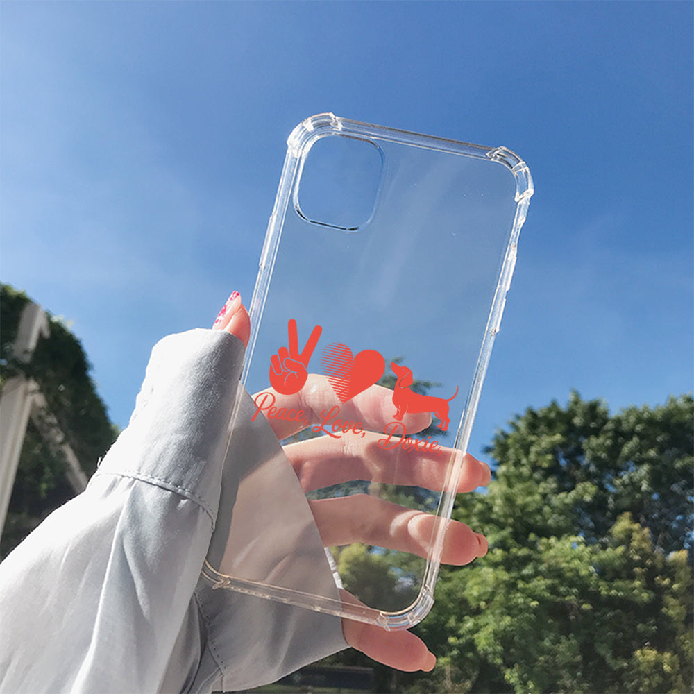 Goldie - Clear Silicone Phone Case for iPhone, Samsung & Google Pixel