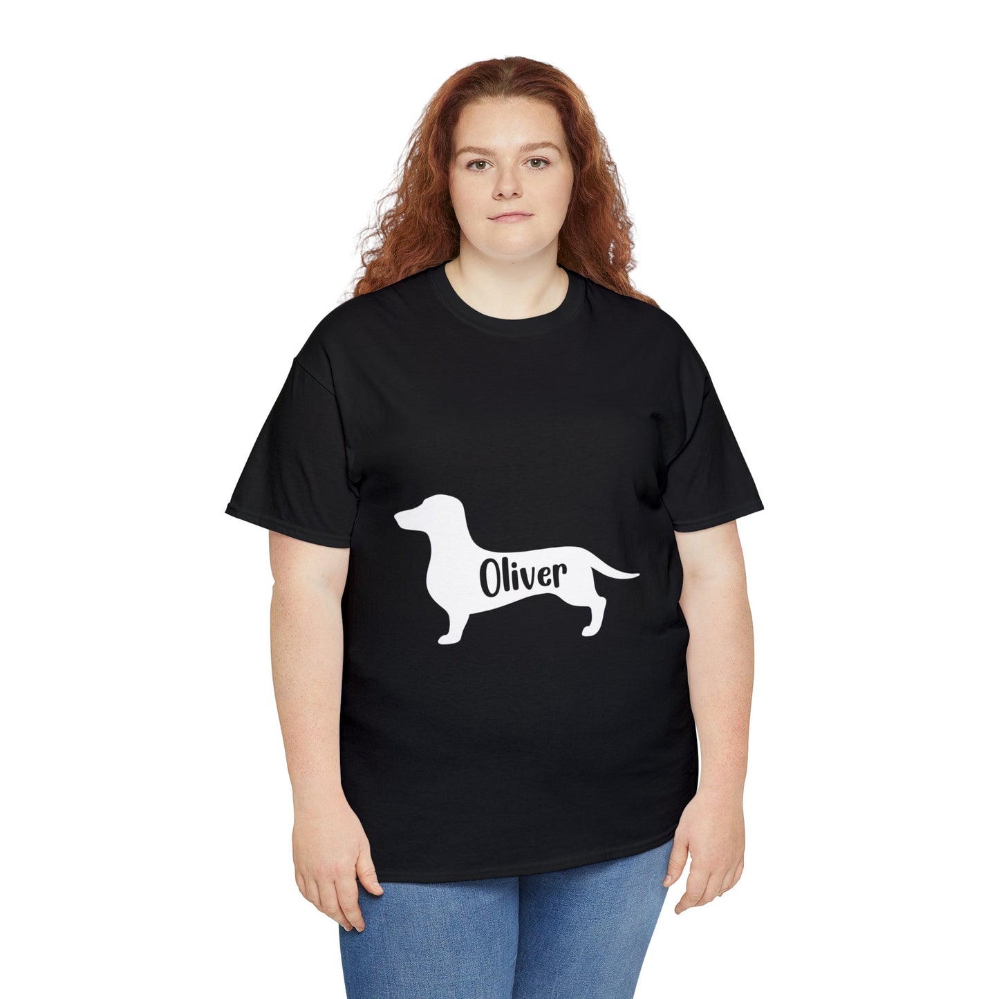 Custom T-shirt  with dachshund  Name - Shirt for Dachshund Name