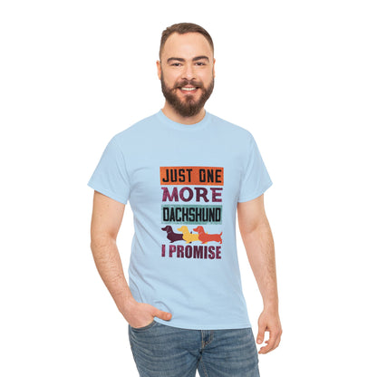 Teddy - Unisex Cotton T-Shirt for Dachshund Lovers