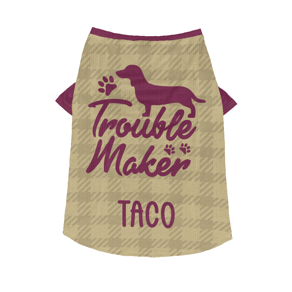 Vienna - Personalized Wool Sweater for Doxie