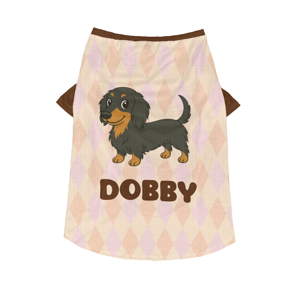 Footie - Personalized Wool Sweater for Doxie