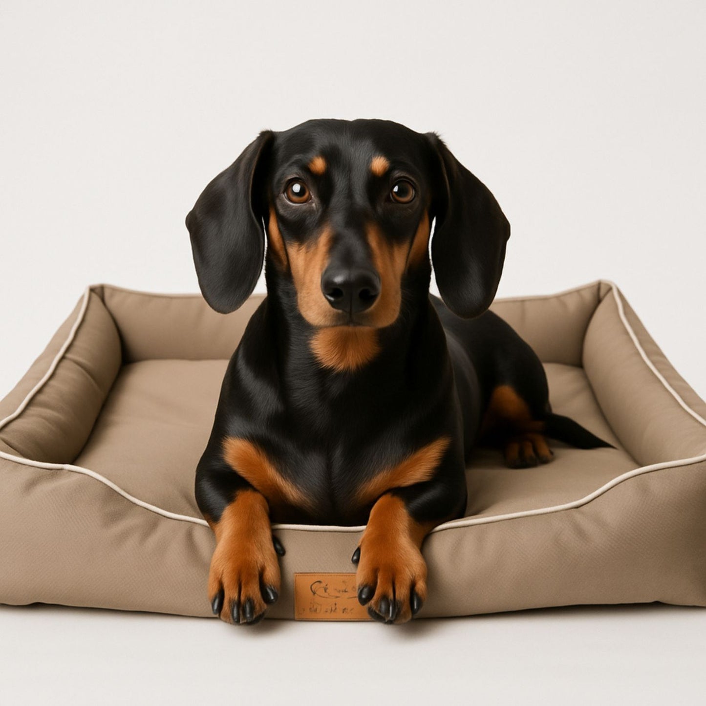 Dachshund Comfort Bed – Durable Waterproof Oxford Fabric Bed