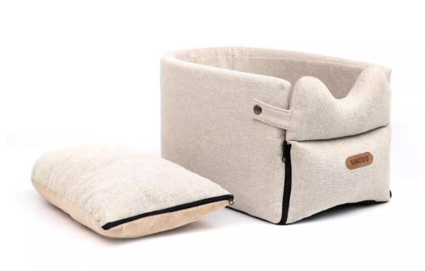 Dachshund Car Safety Bed – Ultimate Travel Comfort Seat for Small Dogs