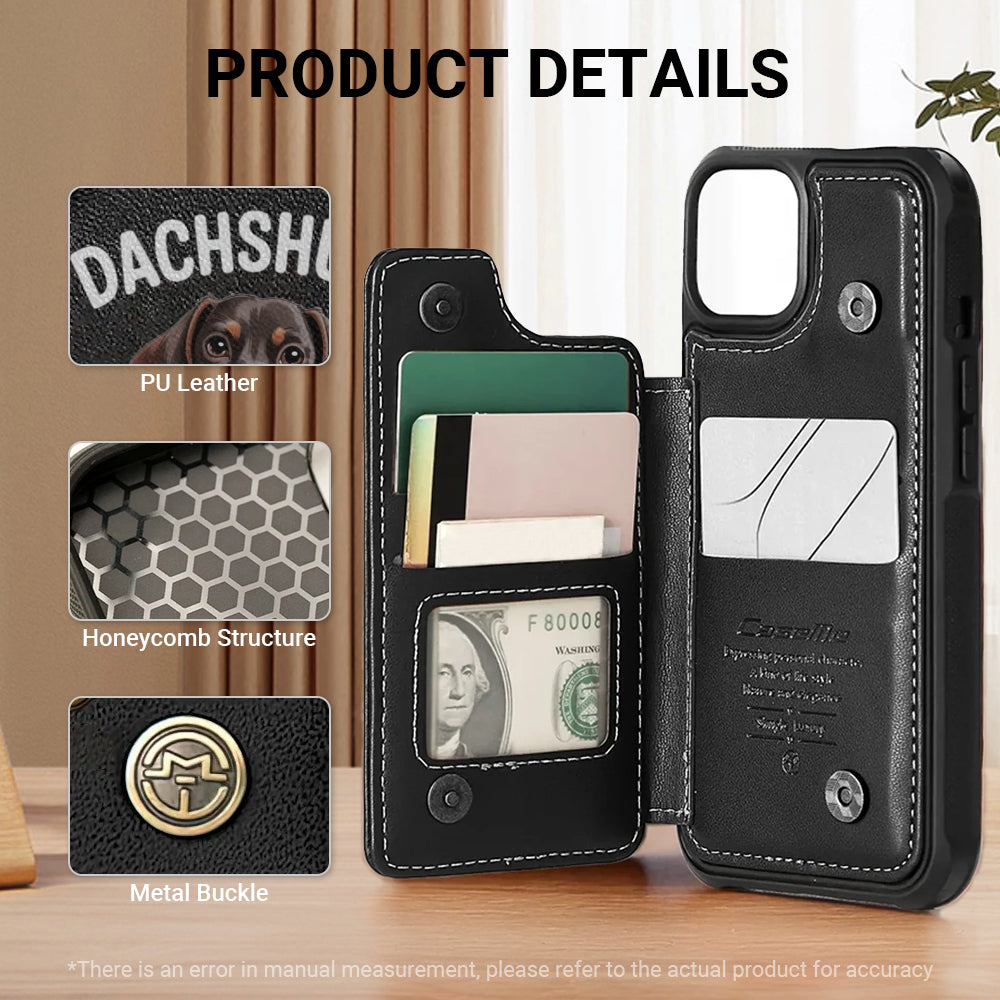 Tilly - Leather Wallet Case for for iPhone & Samsung