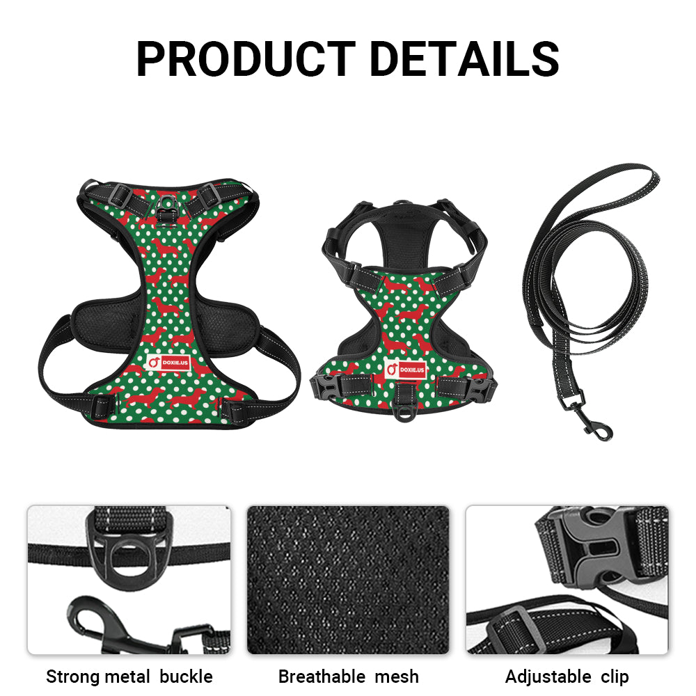 Carly -  No-Pull Dachshund Dog Harness