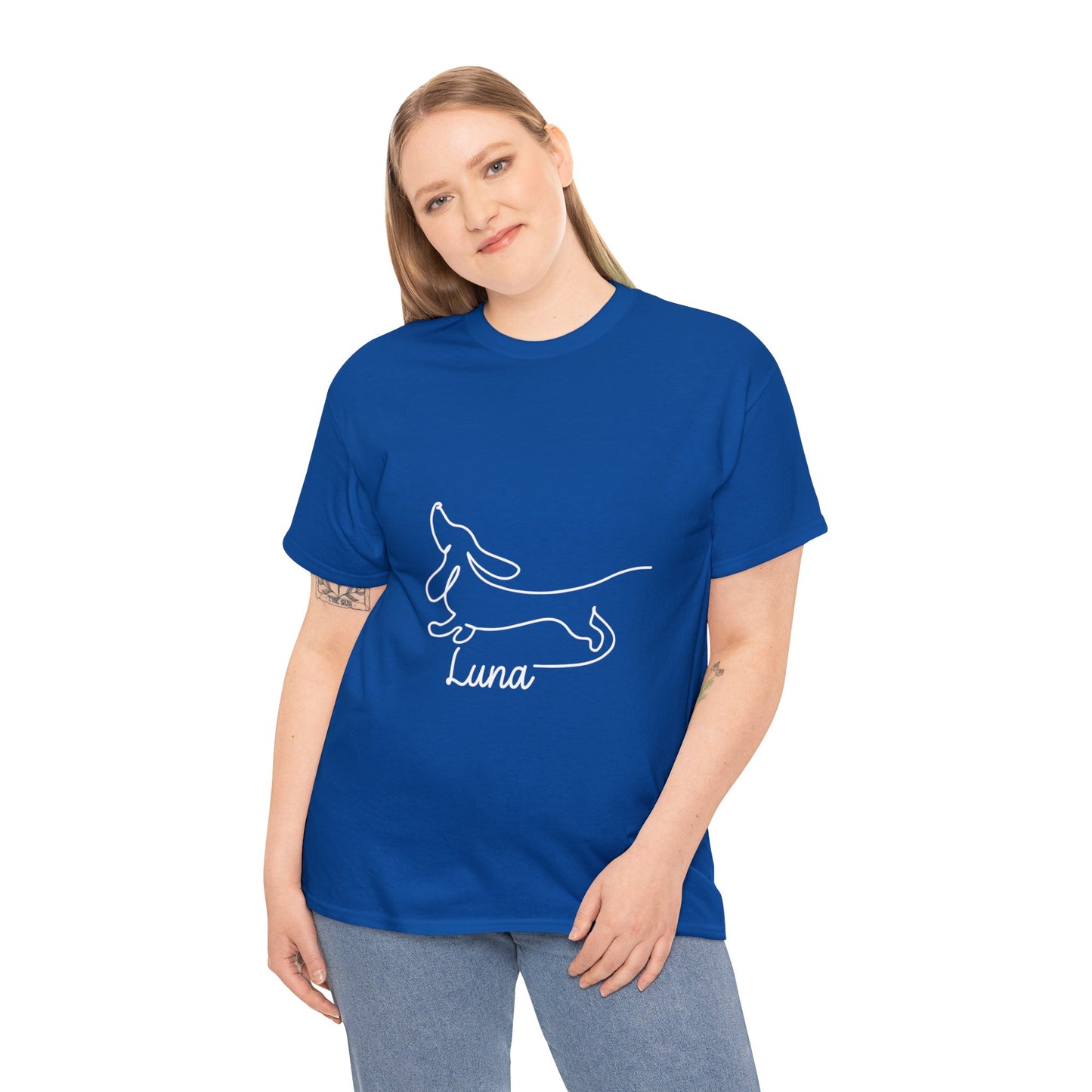 Custom T-shirt  with dachshund  Name