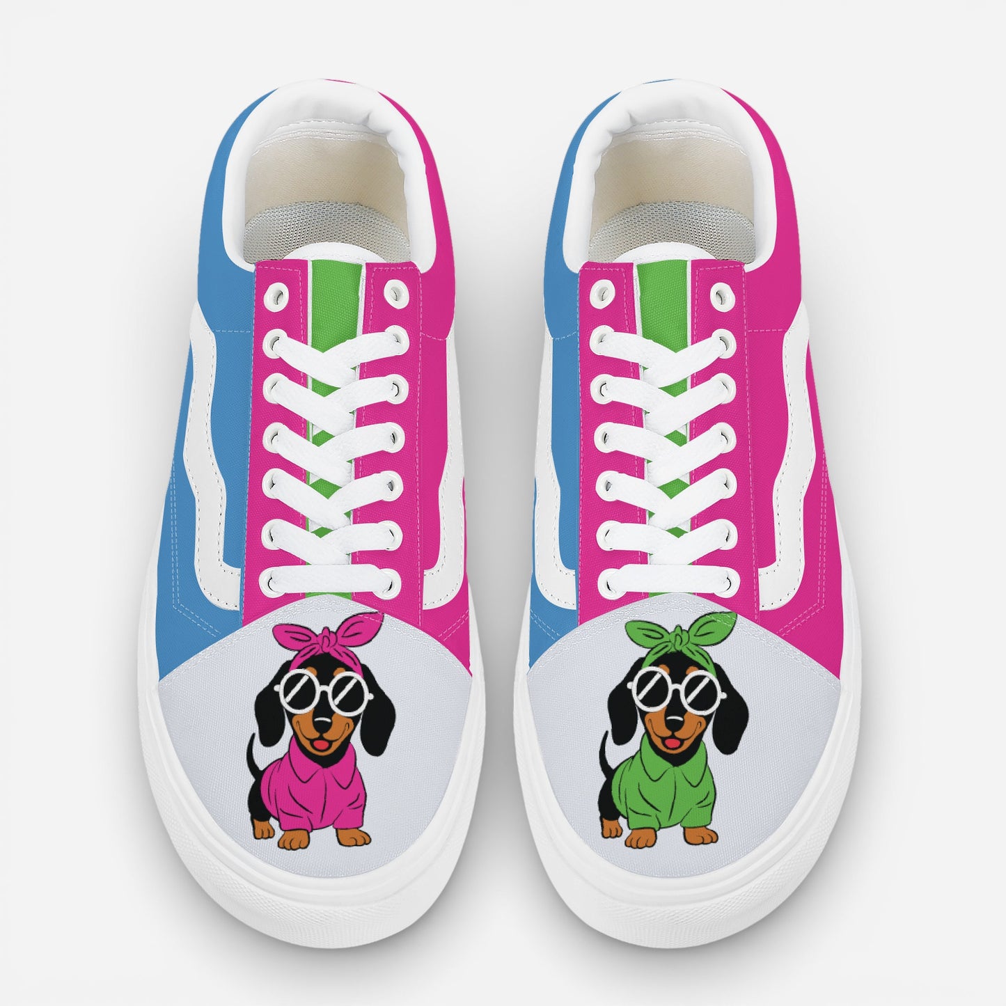 Saucy - Trendy Low-Top Canvas Sneakers