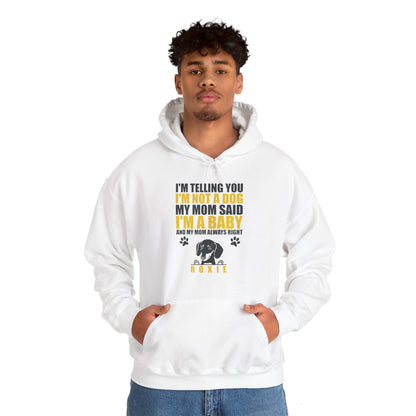 Custom Hoodie with dachshund Name  - Unisex Hoodie