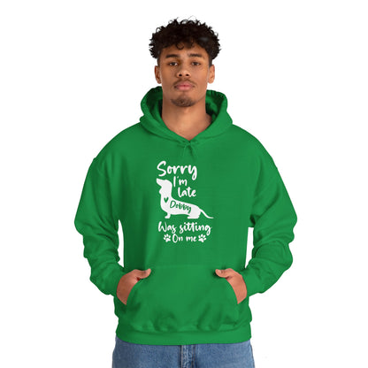 Custom Hoodie with dachshund Name  - Unisex Hoodie