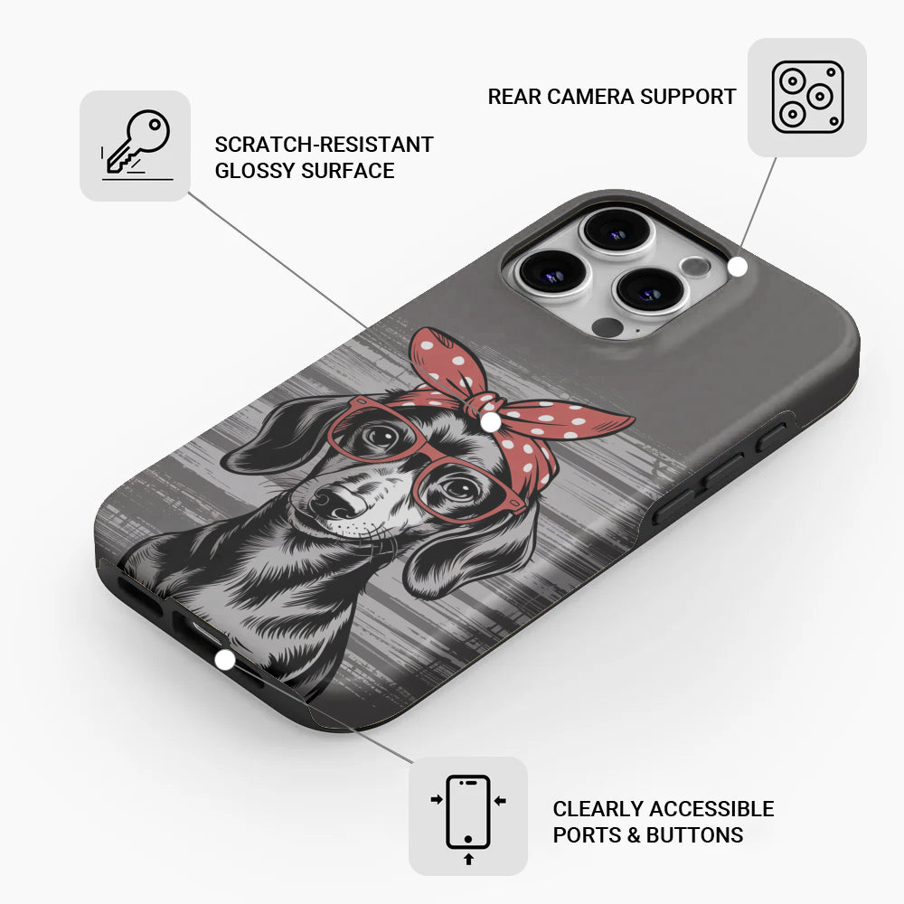 Susan -  Dual-Layer iPhone Case