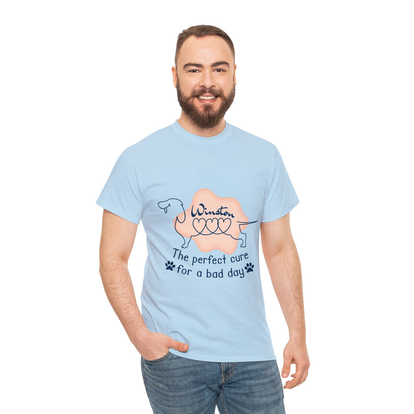 Custom T-shirt  with dachshund  Name