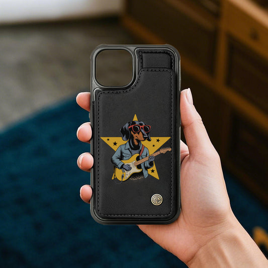 Yuba - Leather Wallet Case for for iPhone & Samsung