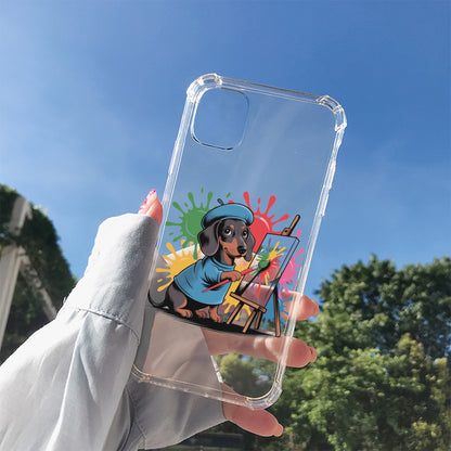 Haley - Clear Silicone Phone Case for iPhone, Samsung & Google Pixel