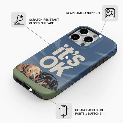 Risa -  Dual-Layer iPhone Case