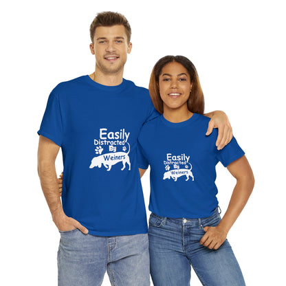 Milo - Unisex Cotton T-Shirt for Dachshund Lovers