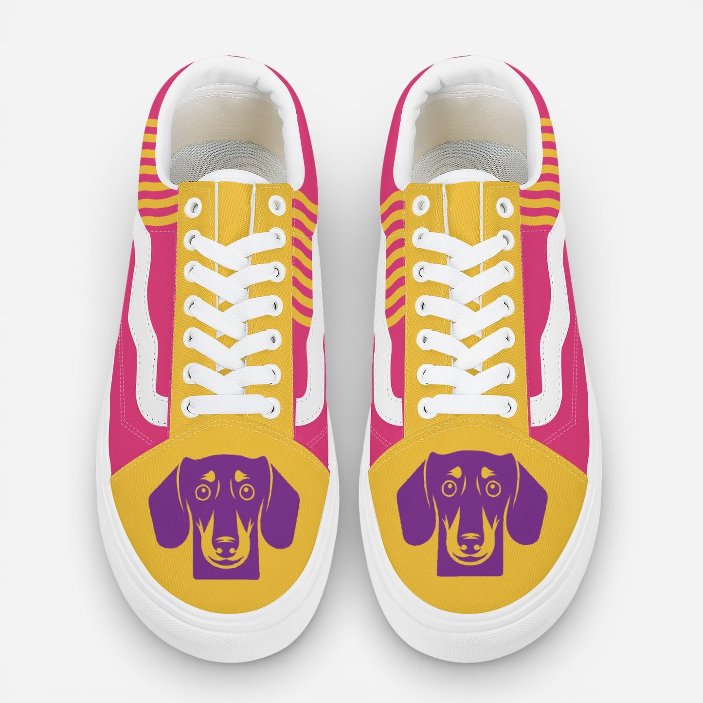 Toast- Trendy Low-Top Canvas Sneakers